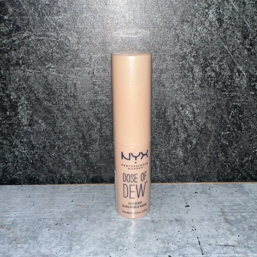 1 NYX PROFESSIONAL MAKEUP Dose Of Dew Face Gloss, 0.188 Ounce Sealed